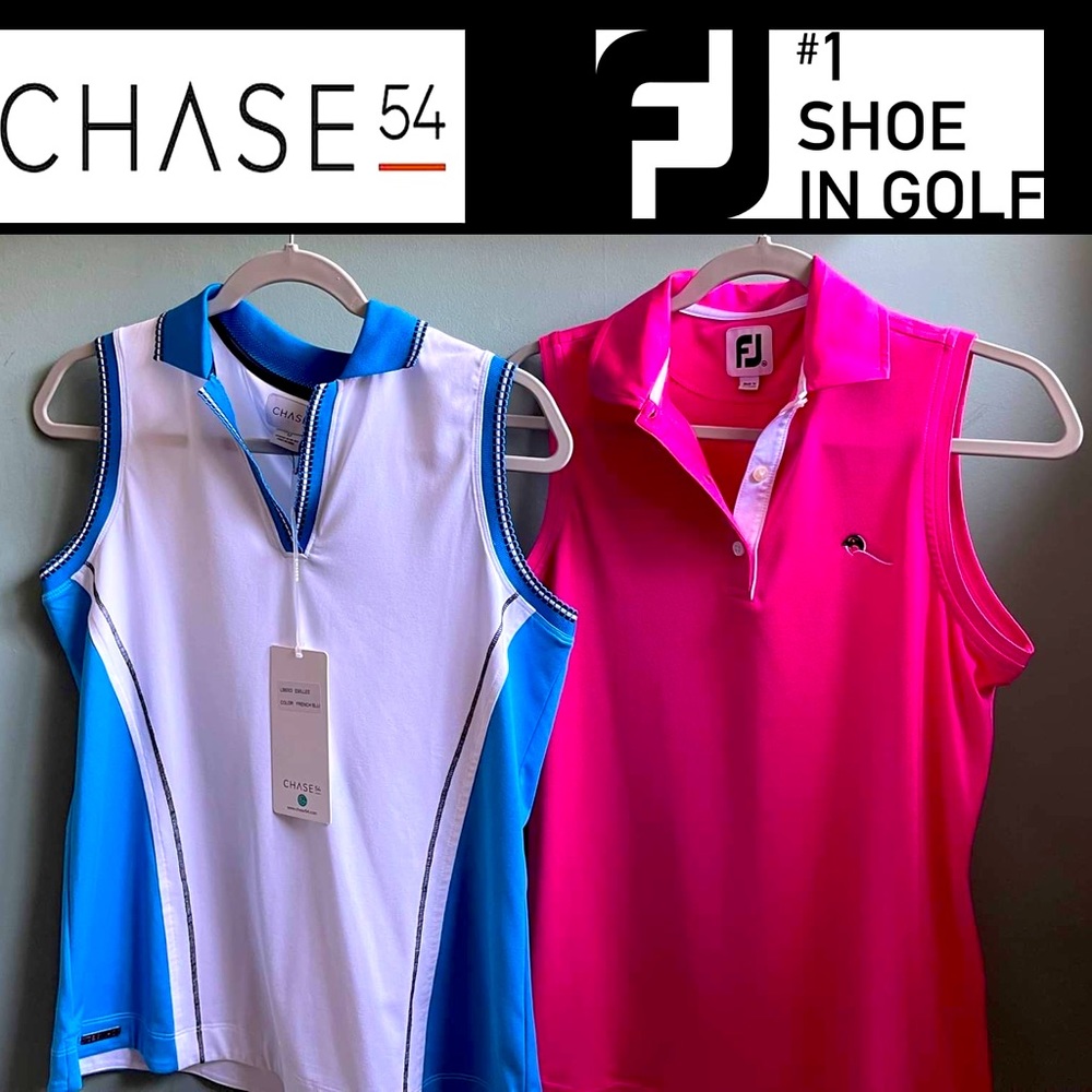 Footjoy Womens golf polos. NWT & NWOT.